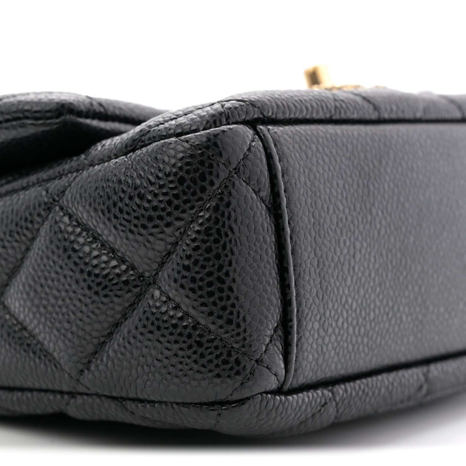 Chanel Grained Lambskin Quilted Mini Flap Black 9 of 11