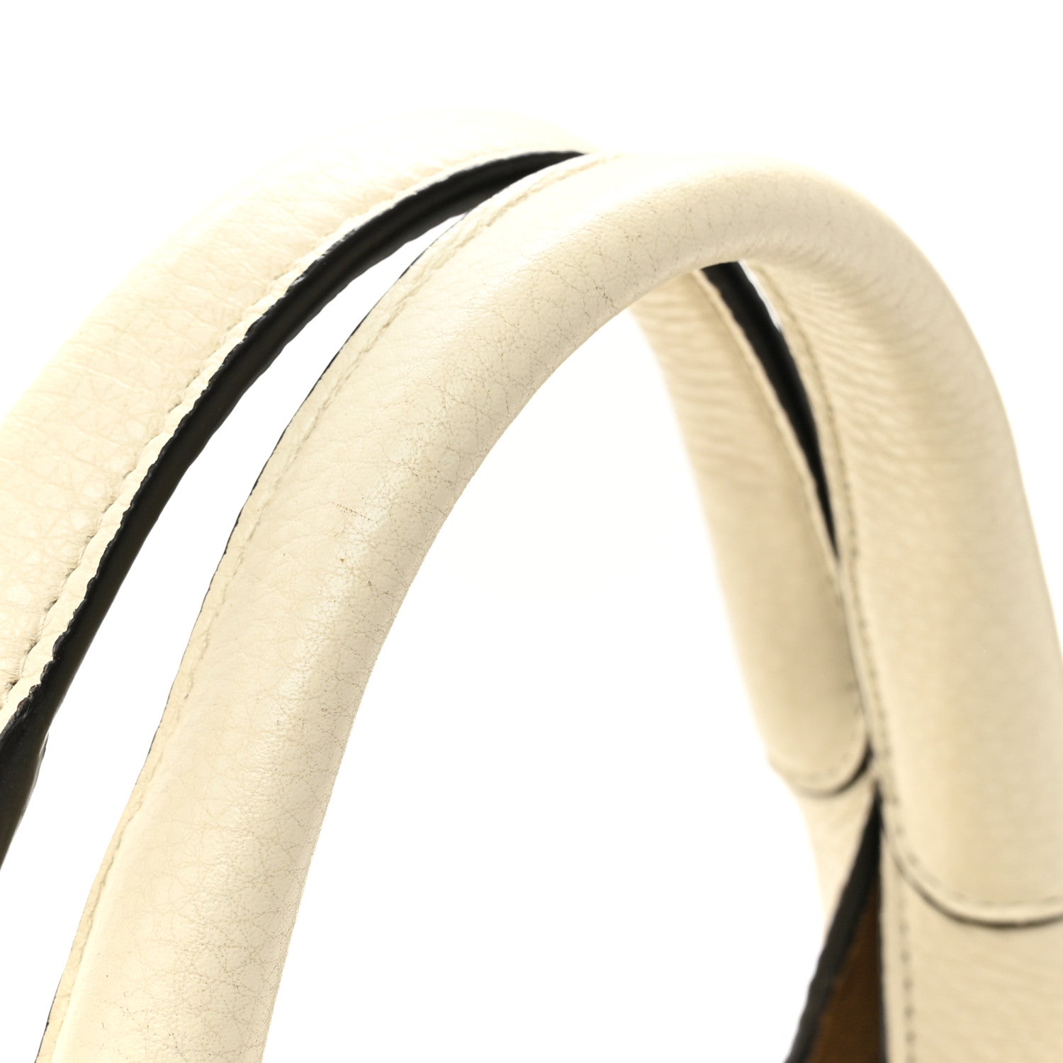 Gucci Grained Calfskin Softbit Medium Shoulder Bag White 12 of 12