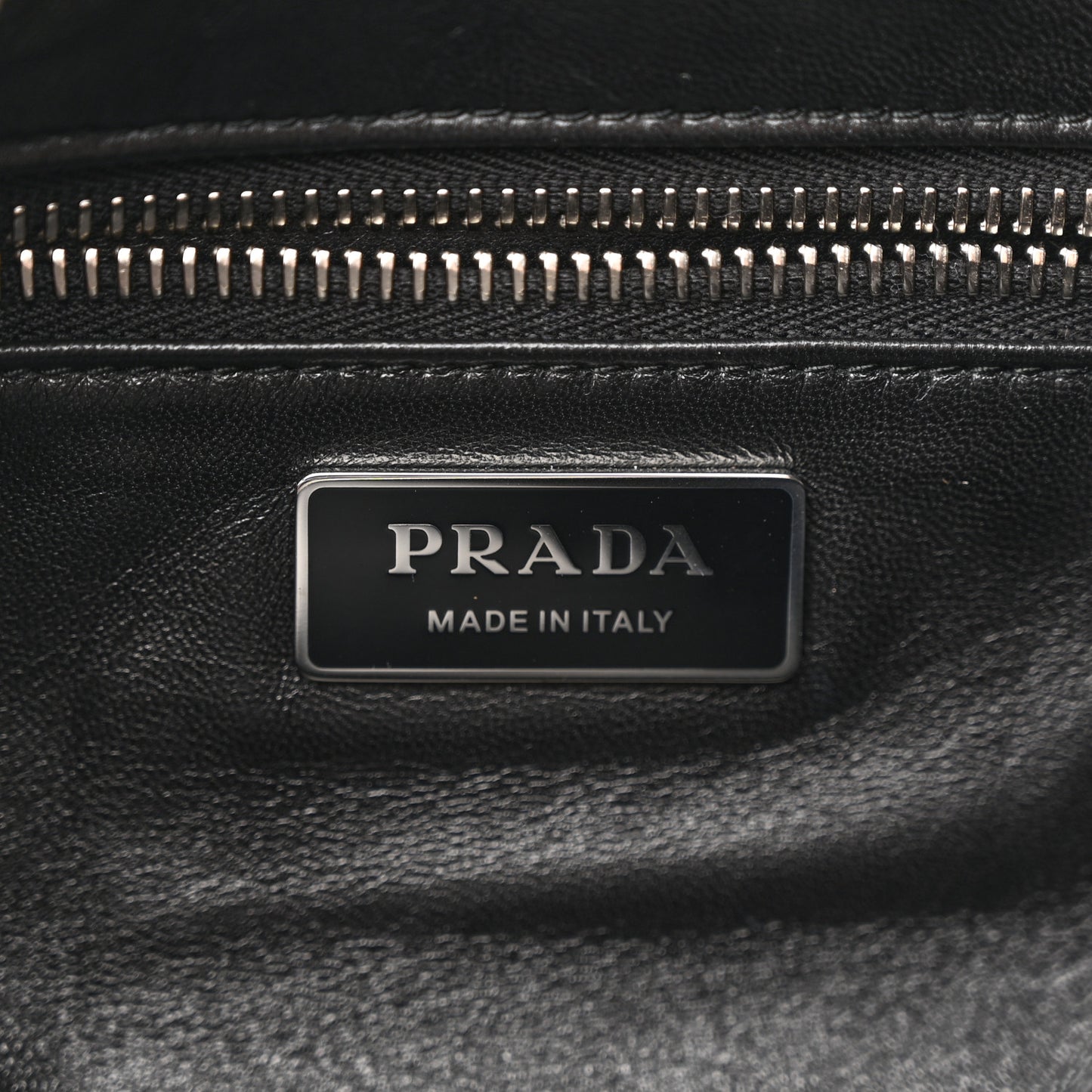 Nappa Antique Multi-Pocket Shoulder Bag Black