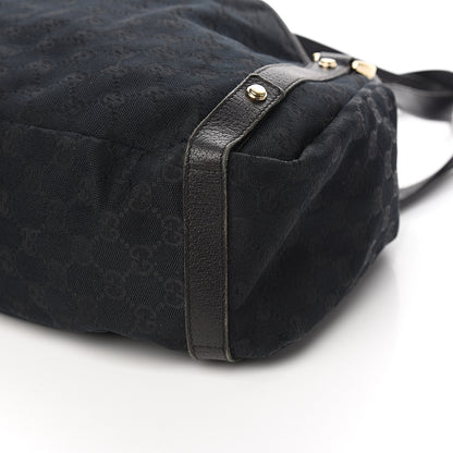 Gucci Monogram Medium Abbey Shoulder Bag Black 9 of 10