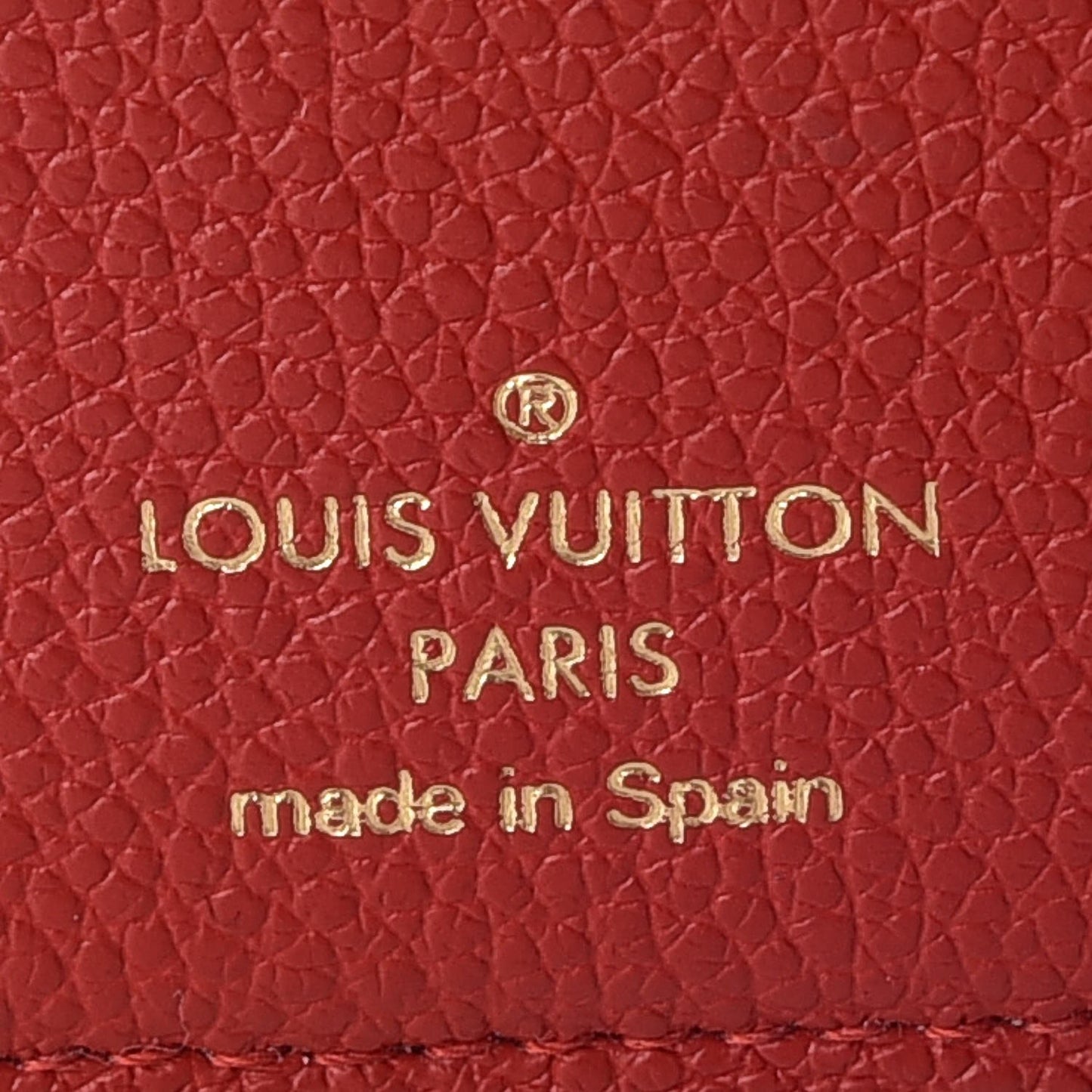 Monogram Pallas Compact Wallet Cherry