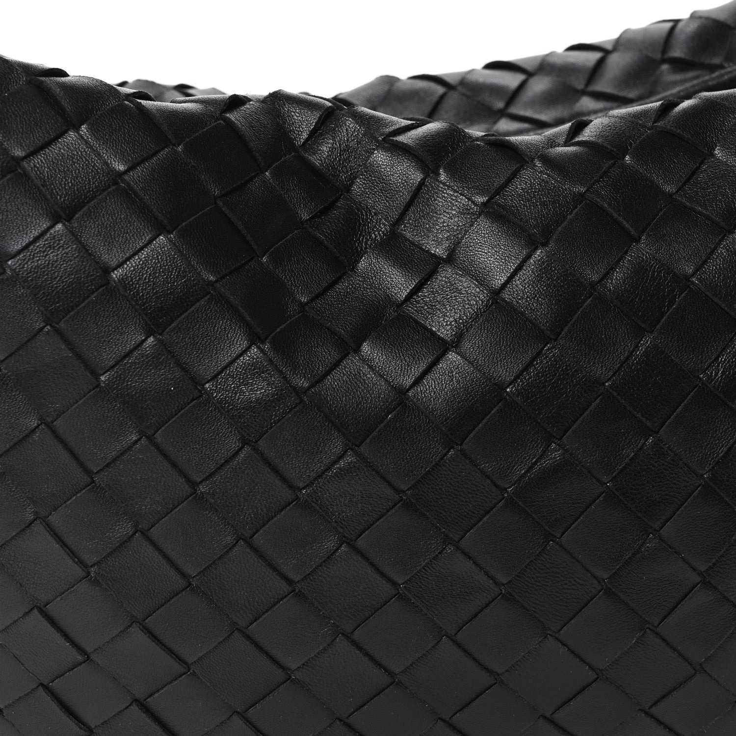 Bottega Veneta Nappa Intrecciato Teen Jodie Hobo Black 8 of 10