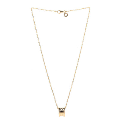 Bulgari 18K Yellow Gold B.Zero1 Pendant Necklace 3 of 8