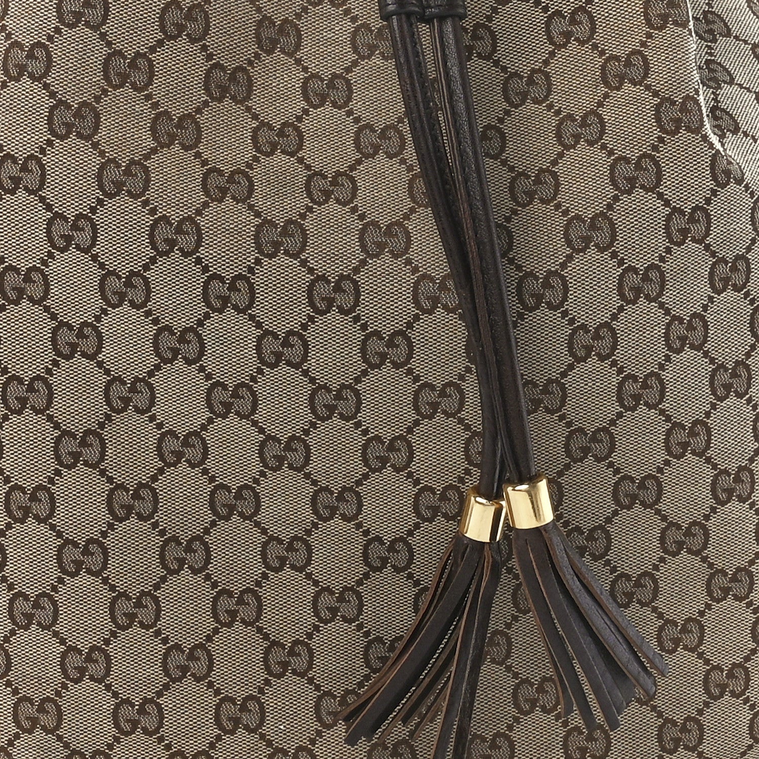 Gucci Monogram Medium Interlocking Icon Shoulder Bag Dark Brown 8 of 11