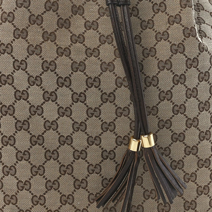 Gucci Monogram Medium Interlocking Icon Shoulder Bag Dark Brown 8 of 11