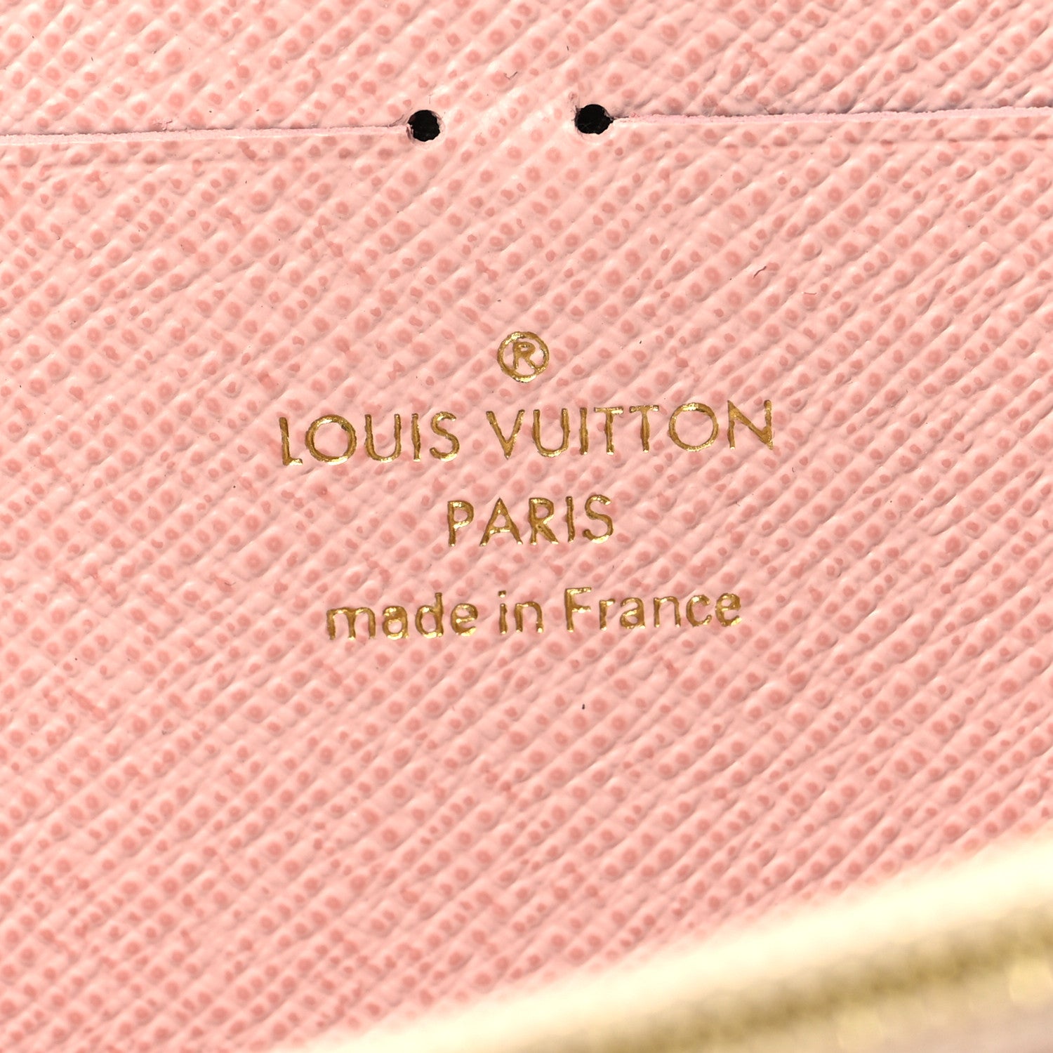 Louis Vuitton Damier Azur Clemence Wallet Rose Ballerine 6 of 7
