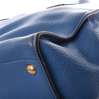 Prada Vitello Daino Tote Cobalto 13 of 18