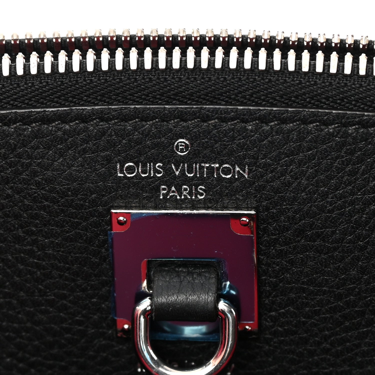 Louis Vuitton Taurillon City Steamer PM Black Fuchsia 8 of 23