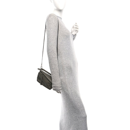 Loewe Calfskin Mini Puzzle Bag Khaki Green 2 of 12