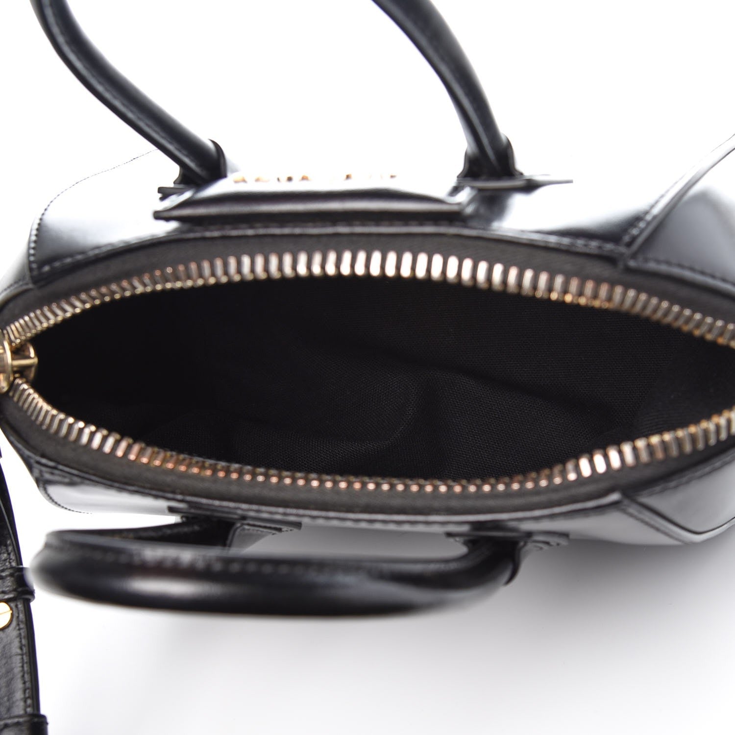 Givenchy Shiny Lord Calfskin Mini Antigona Black 13 of 17