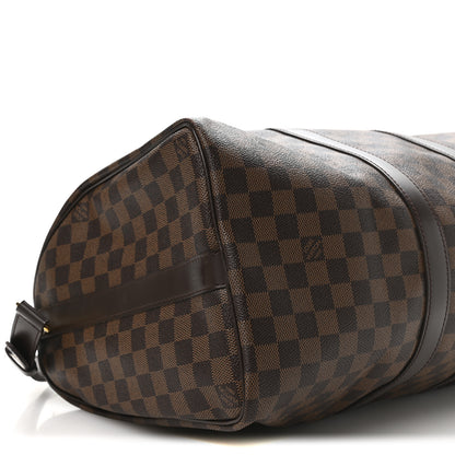 Louis Vuitton Damier Ebene Keepall Bandouliere 45 8 of 9