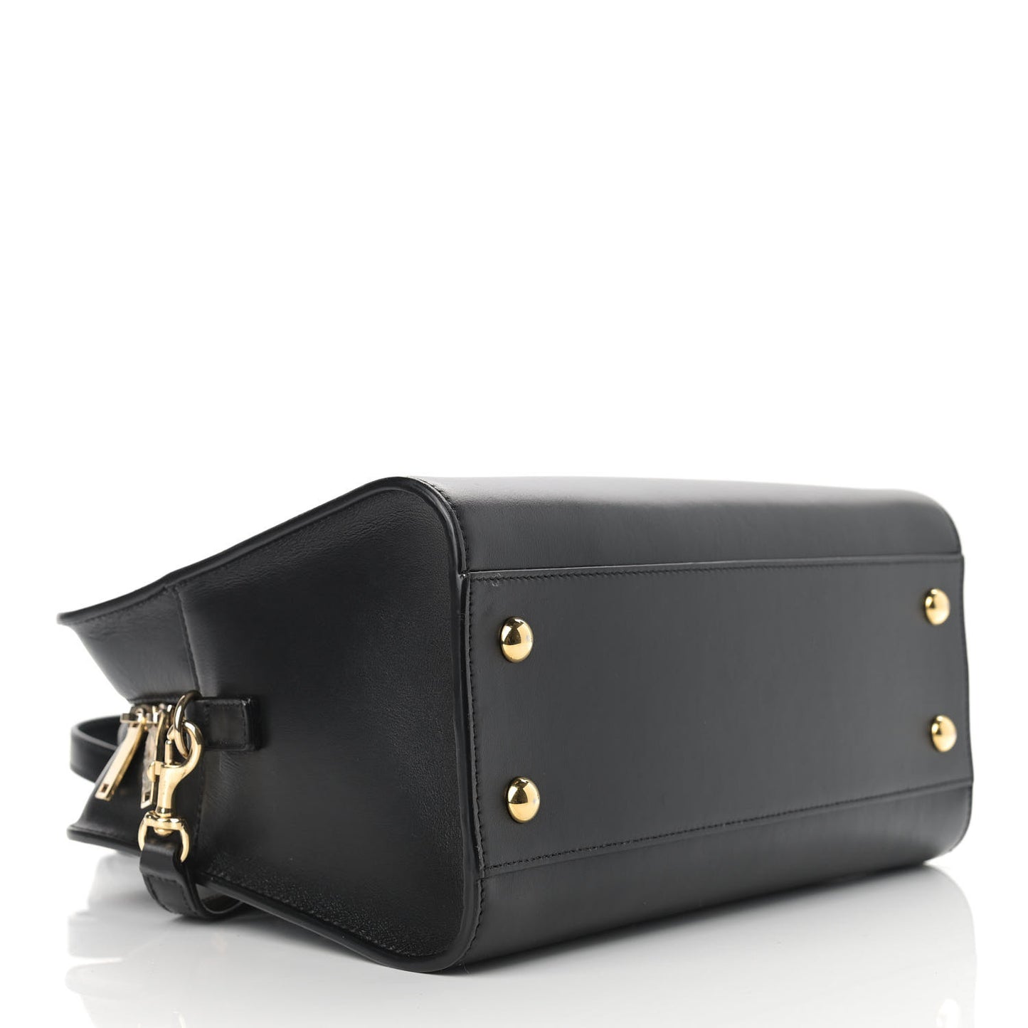 Calfskin Monogram Baby Cabas Black