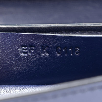 Givenchy Calfskin Bow Cut Chain Wallet Navy 7 of 10