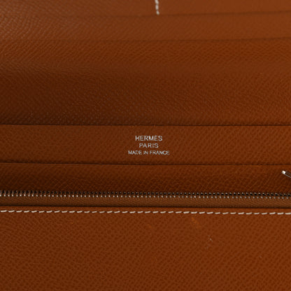 Hermes Epsom Azap GM Combined Wallet Gold 6 of 15