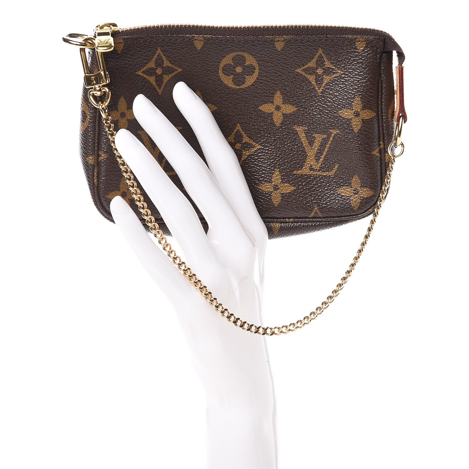 Louis Vuitton Monogram Mini Pochette Accessories 2 of 10