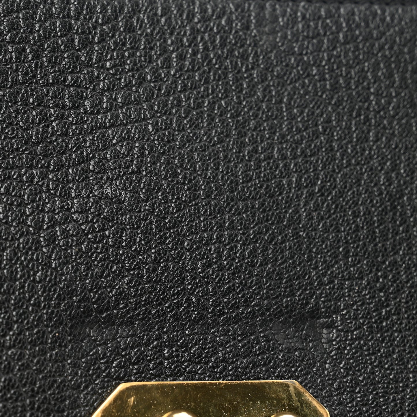 Elsie Goatskin Clutch Black