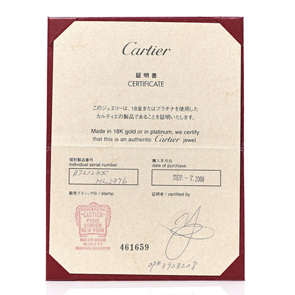 Cartier 18K Pink Gold Interlocking LOVE Necklace 5 of 5