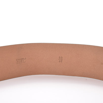 Chanel Calfskin CC Belt 80 32 Black 4 of 8