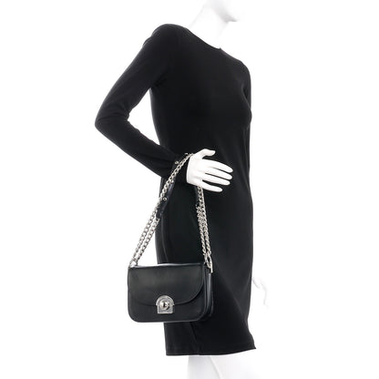 Prada Glace Calfskin Arcade Crossbody Bag Black 3 of 9