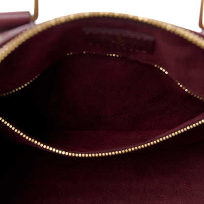 Louis Vuitton Empreinte Monogram Giant Speedy Bandouliere 25 Wine 6 of 15