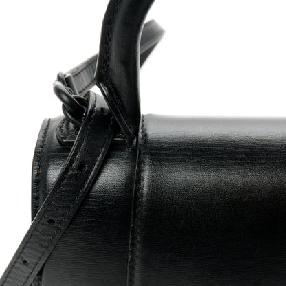 Balenciaga Shiny Box Calfskin Strass Hourglass Top Handle Bag XS Black 11 of 11