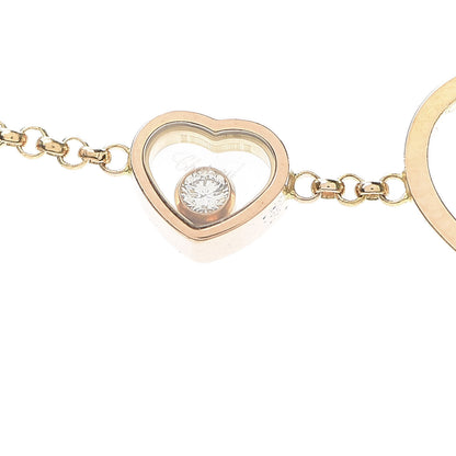 Chopard 18K Rose Gold Diamond Happy Hearts Sautoir Necklace 5 of 6