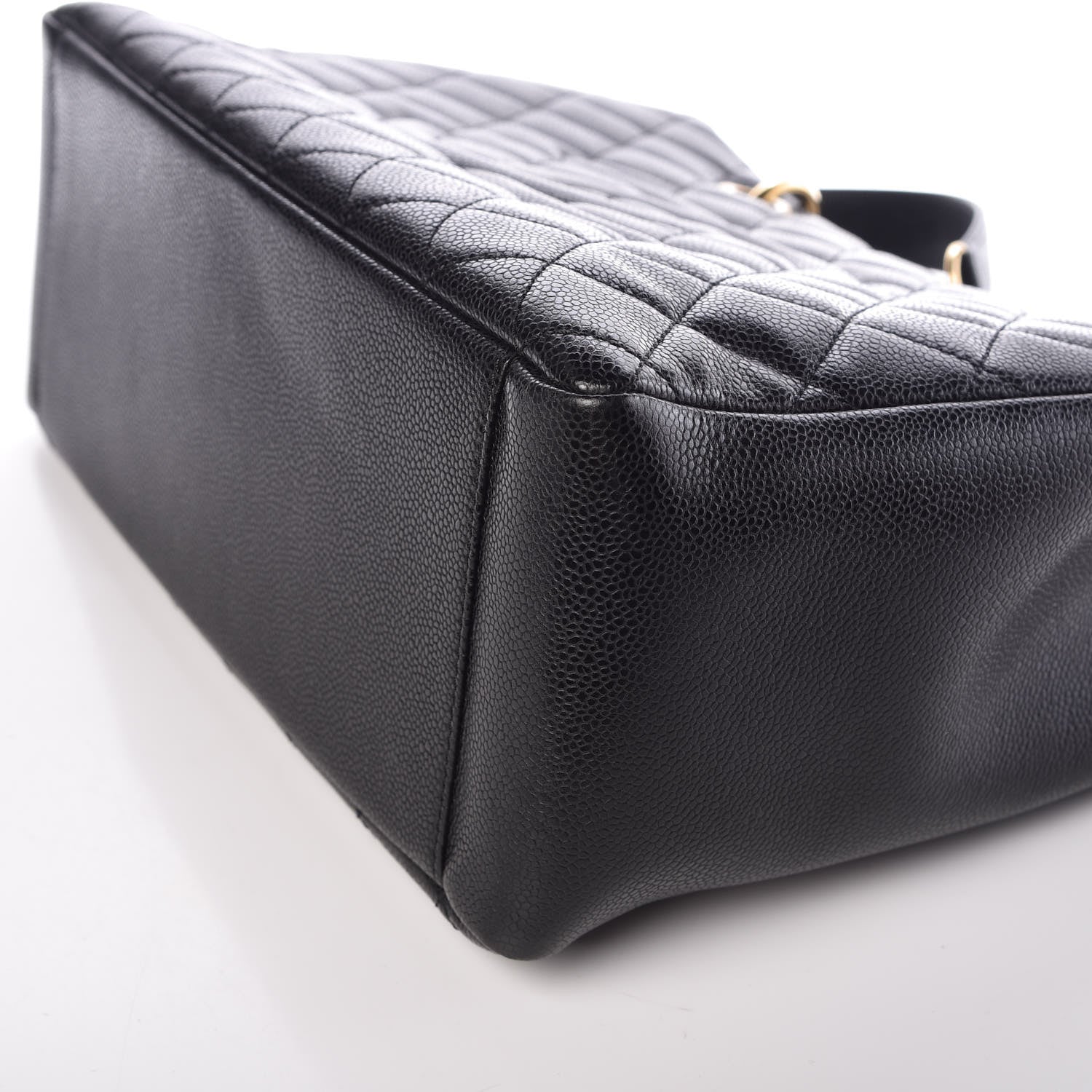 Chanel Caviar Quilted Grand Shopping Tote GST Black 9 of 11