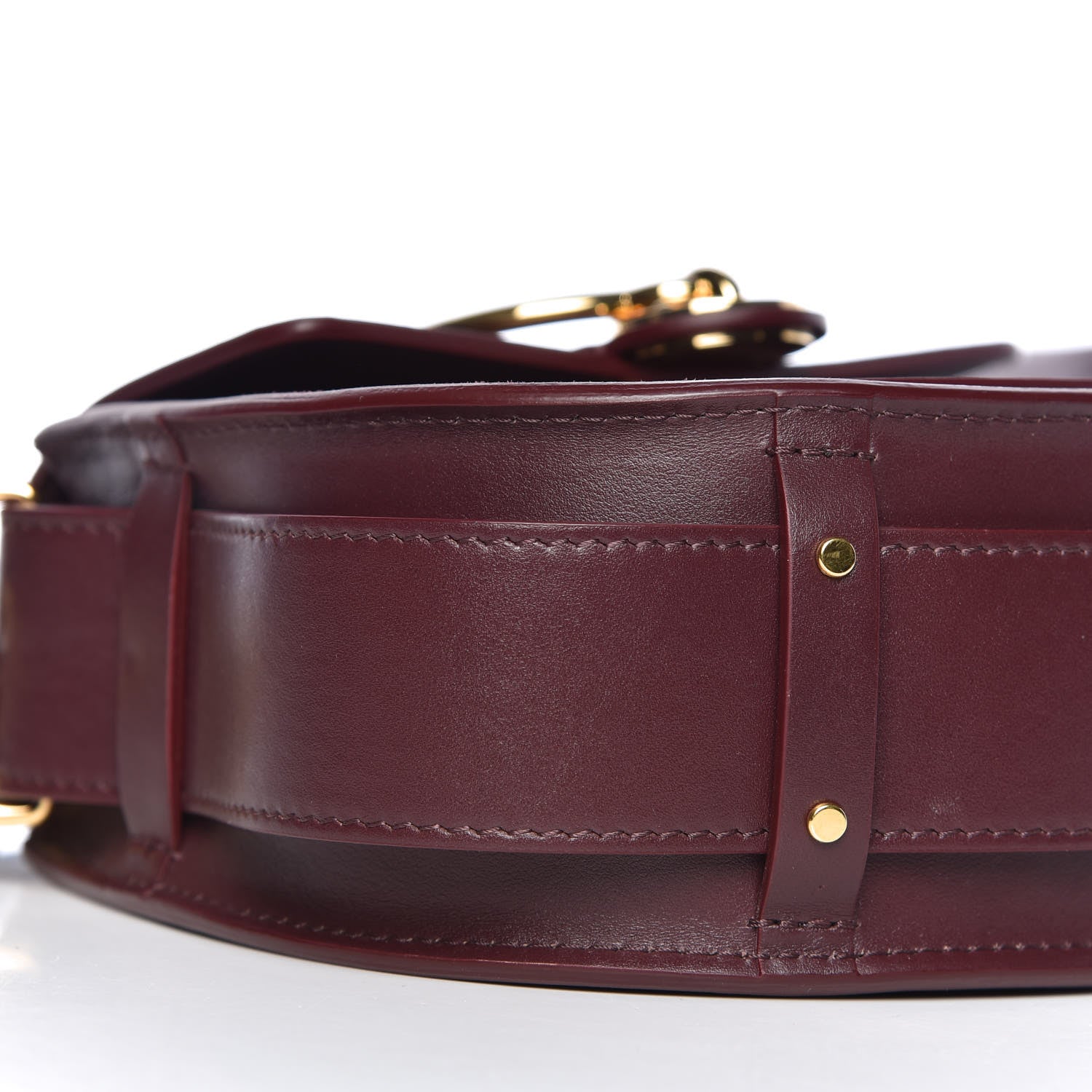 Chloe Calfskin Small Tess Bag Burnt Brown 11 of 12