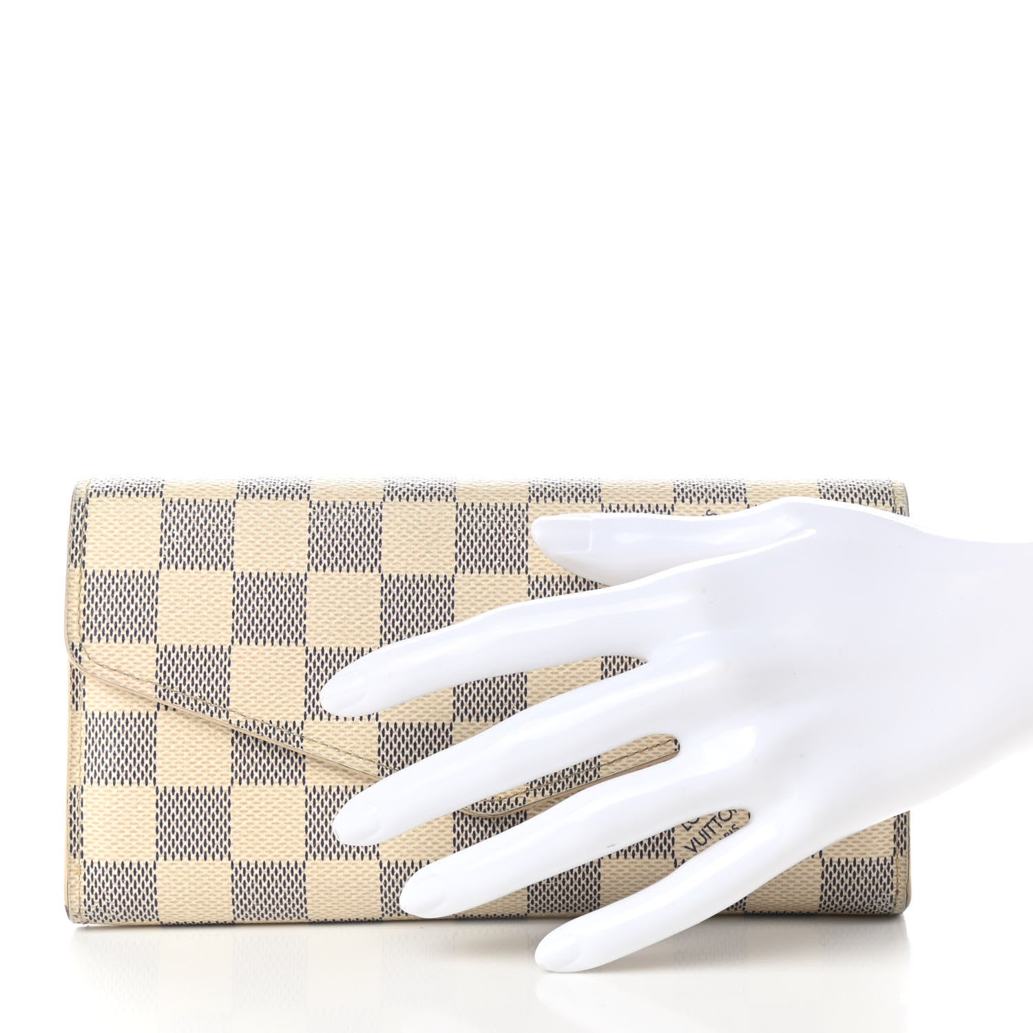 Louis Vuitton Damier Azur Sarah Wallet NM 2 of 7