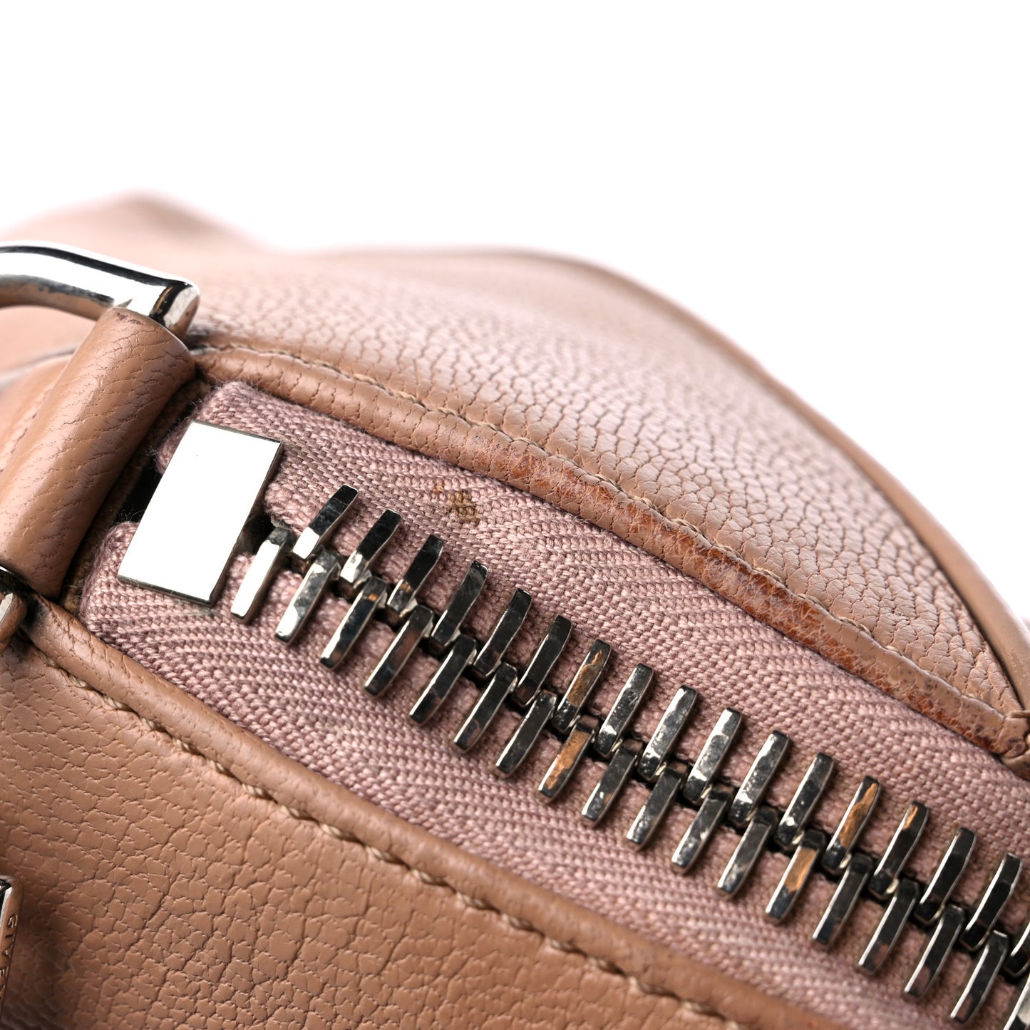 Sugar Goatskin Small Antigona Old Pink