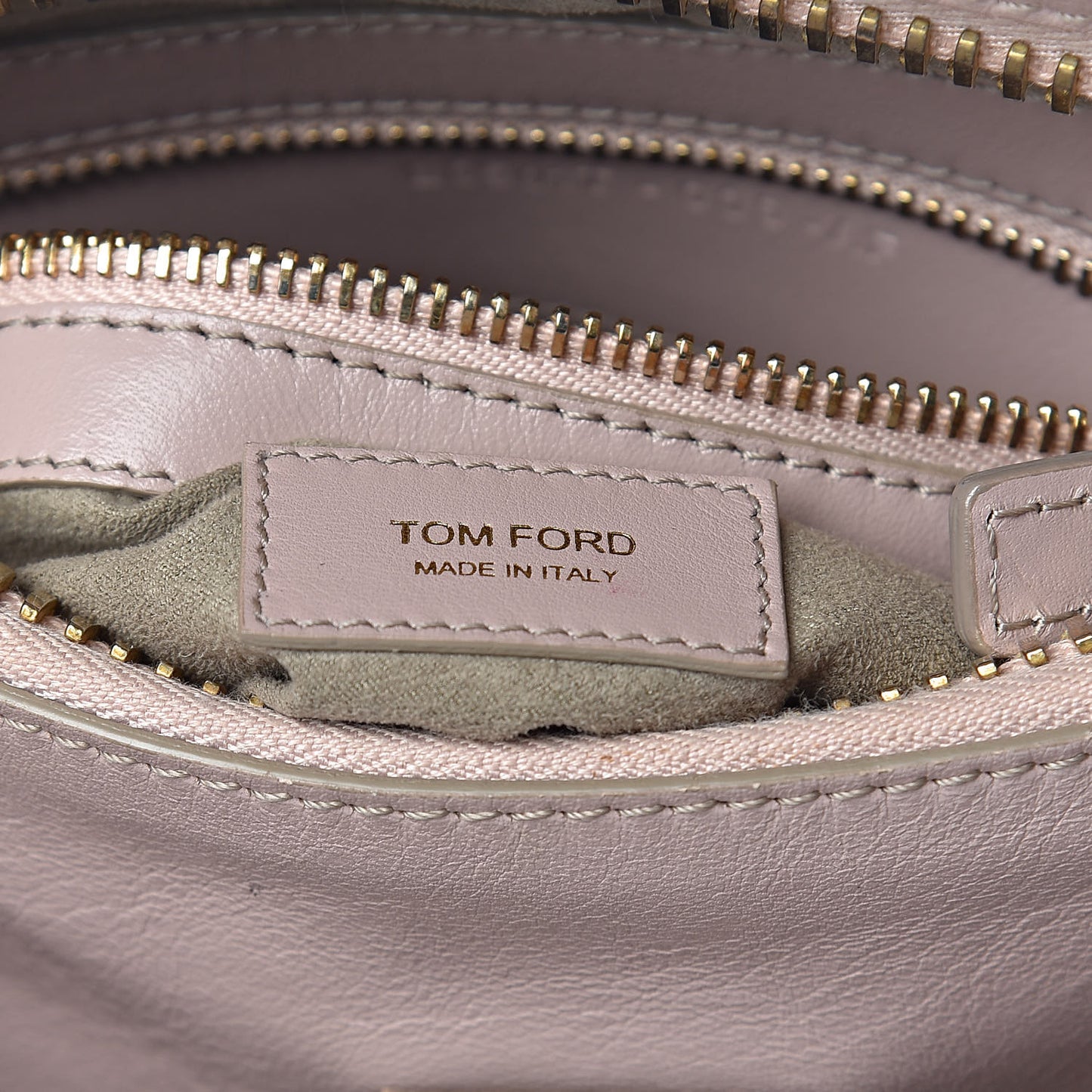 Calfskin Small Lock Front Crossbody Blush Nude