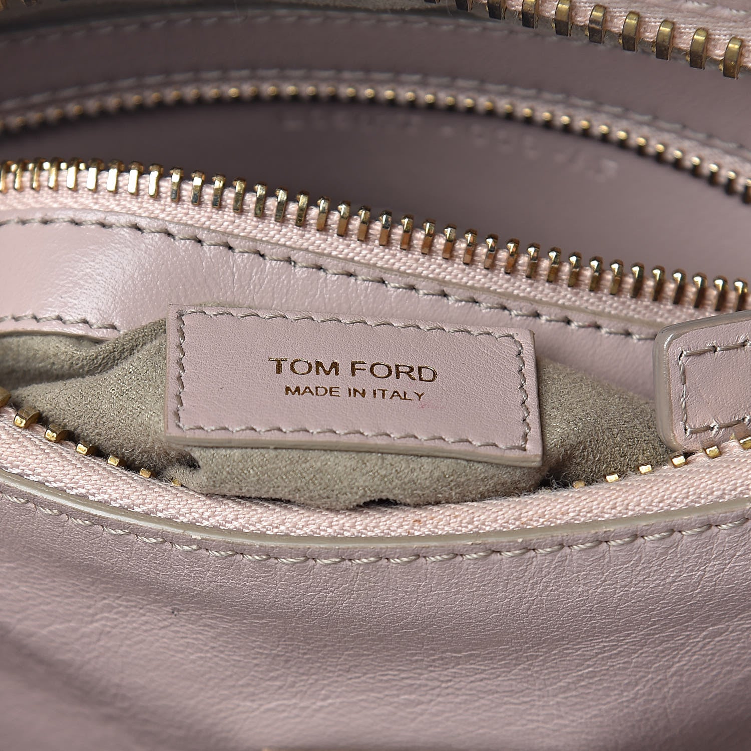 Tom Ford Calfskin Small Lock Front Crossbody Blush Nude 6 of 15
