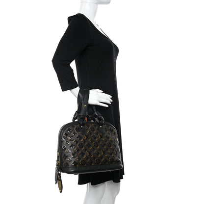 Louis Vuitton Monogram Sequins Eclipse Alma Black 2 of 14