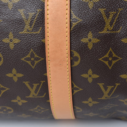 Louis Vuitton Monogram Keepall Bandouliere 50 11 of 13