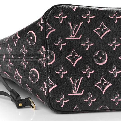 Louis Vuitton Monogram Fall For You Neverfull MM Black 8 of 9