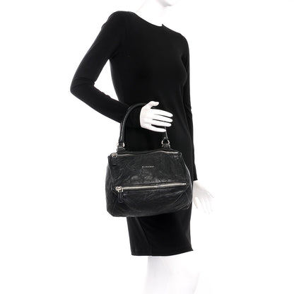 Givenchy Tumbled Sheepskin Small Pandora Black 3 of 14