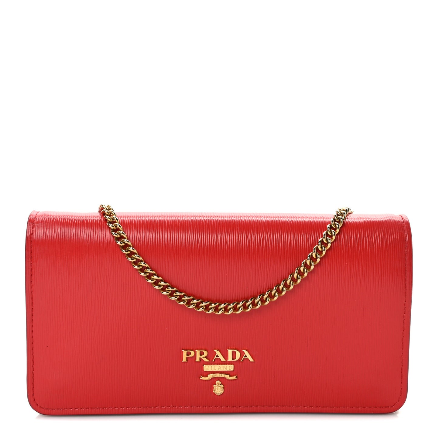 Vitello Move Metal Mini Crossbody Bag Lacca