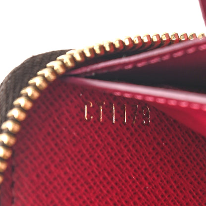 Louis Vuitton Monogram Clemence Wallet Fuchsia 7 of 8