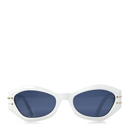 Christian Dior Acetate DiorSignature B1U Butterfly Sunglasses White 2 of 11