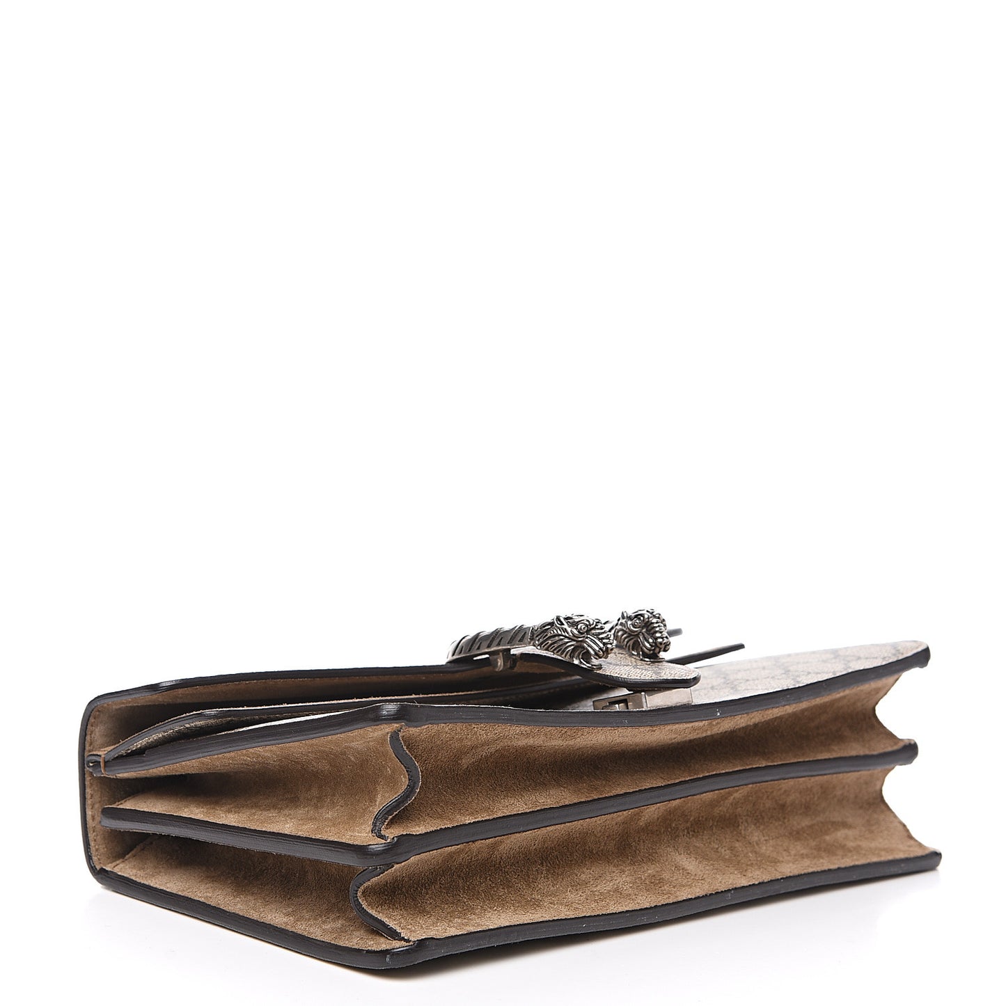 GG Supreme Monogram Small Dionysus Shoulder Bag Taupe