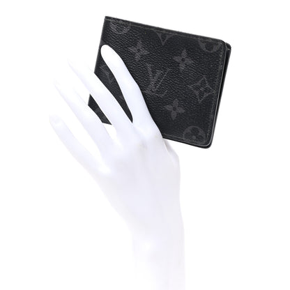 Louis Vuitton Monogram Eclipse Slender Wallet 2 of 9
