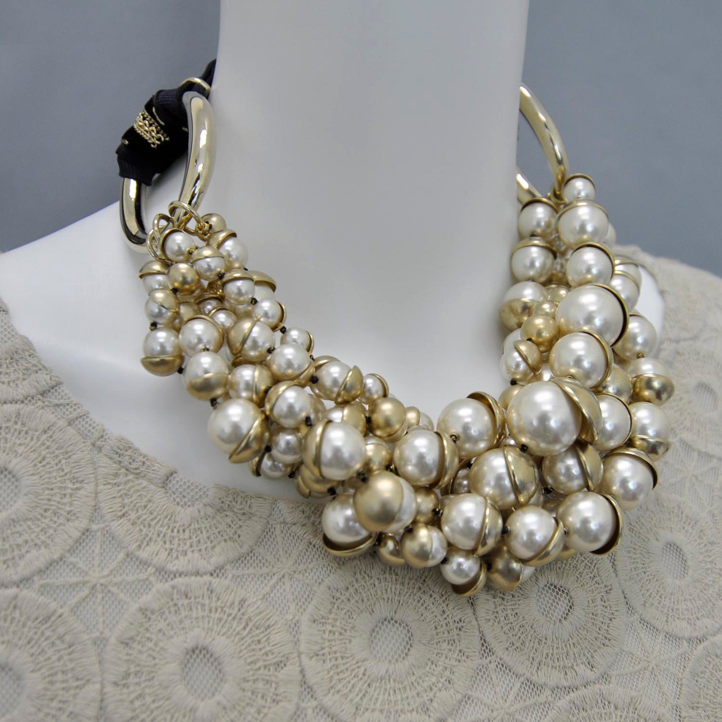 Pearl Mise en Dior Statement Necklace