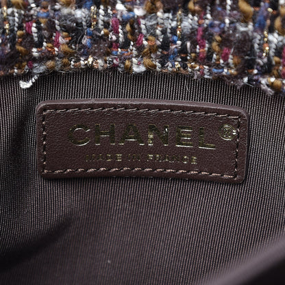 Chanel Tweed Wood Mini Coco Handle Flap Beige 6 of 7