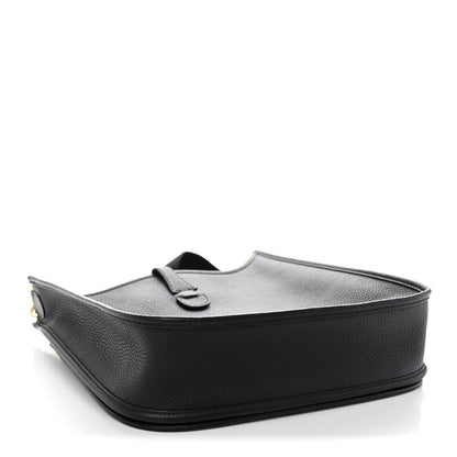 Hermes Taurillon Clemence Evelyne III PM Black 4 of 11