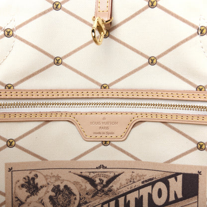 Louis Vuitton Damier Azur Summer Trunks Miami Neo Neverfull MM 9 of 14