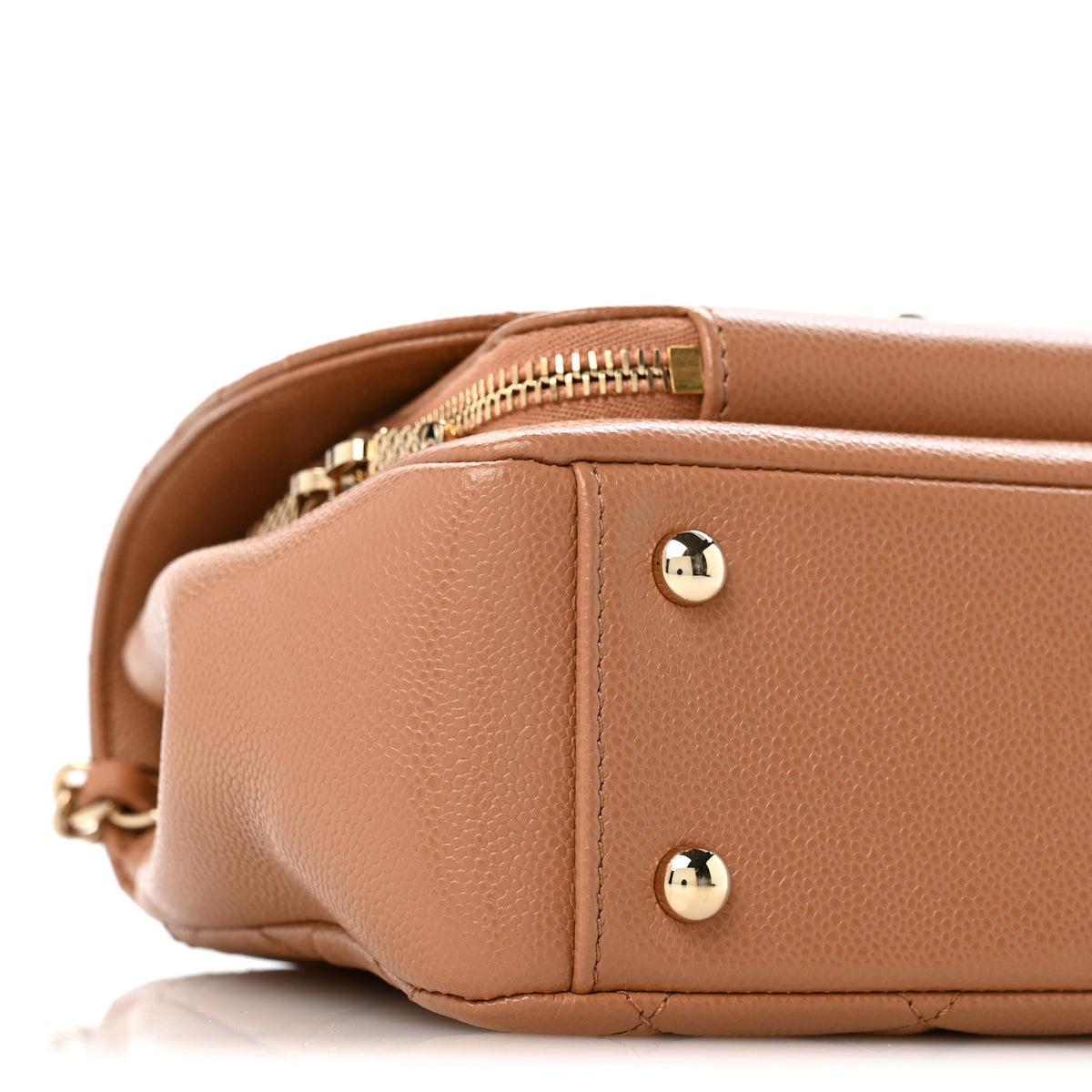 Chanel Caviar Quilted Medium Business Affinity Flap Brown 9 of 12