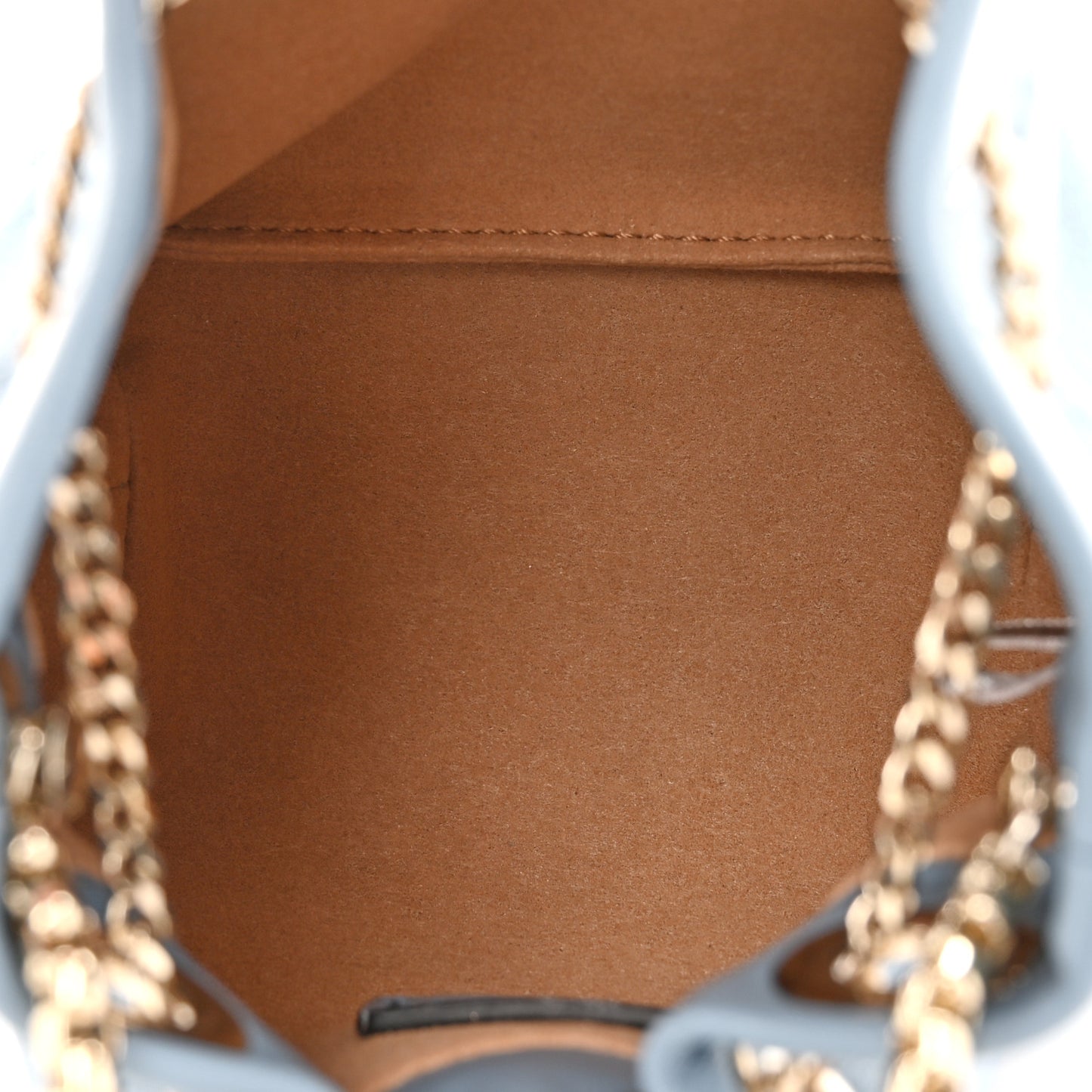 Lambskin Micro Bon Bon Bag Blue