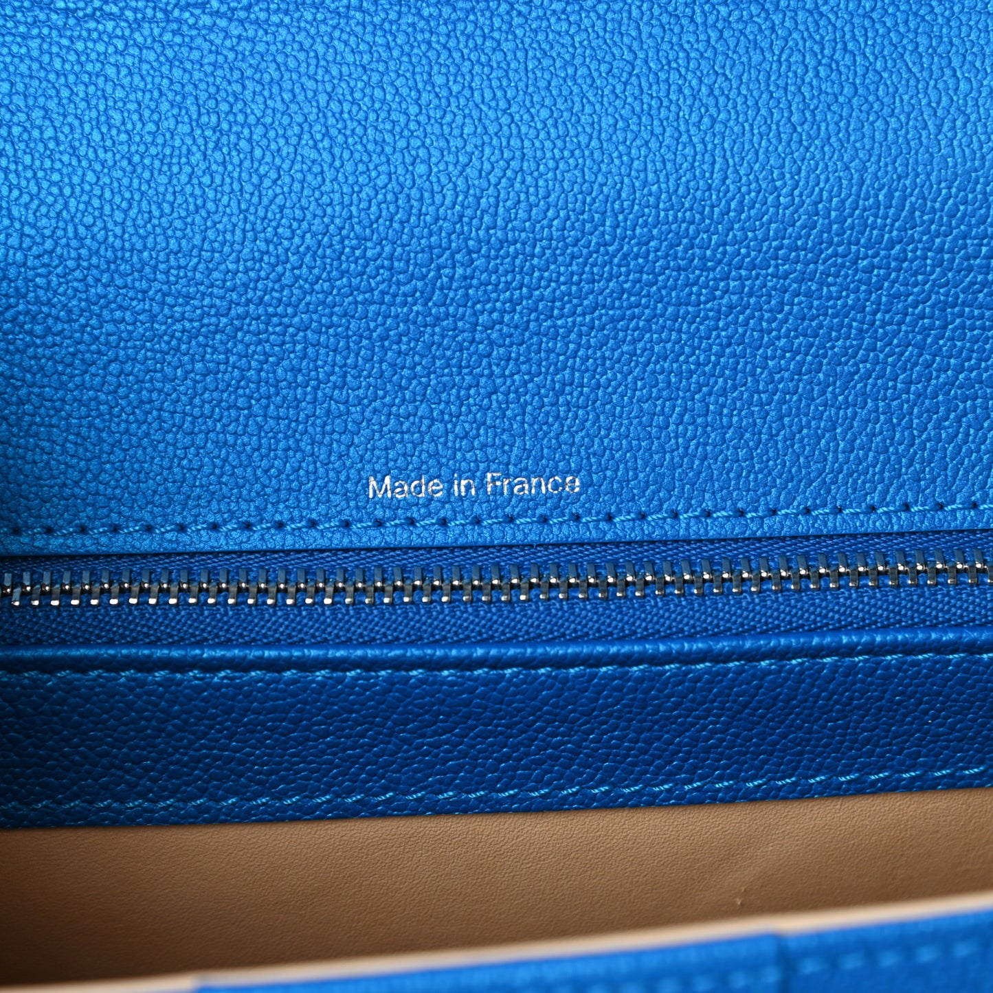 Calfskin Mini Brillant East West Satchel Satin Electric