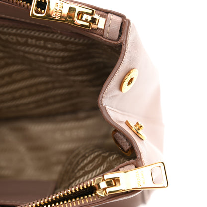 Prada Saffiano Small Galleria Double Zip Tote Cammeo 14 of 19