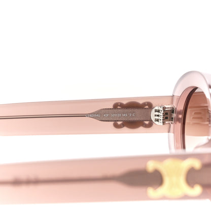 Celine Acetate Triomphe 01 Sunglasses CL 40194U Pink 5 of 7